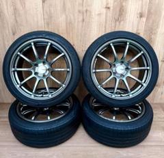 美品★ADVAN Racing RSⅡ★18×8J★PCD114.3★オフ+45のサムネイル