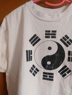 80s ヴィンテージ陰陽Tシャツ古着
