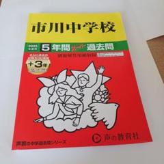 市川中学校 5年間 スタンダード 過去問