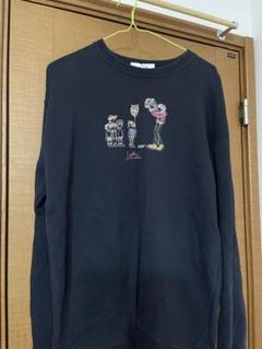 【希少】Left Alone　レトロアローン　スウェット　刺繍　紺　ネイビー　L 2025年最新】left alone スウェットの人気アイテム - メルカリ