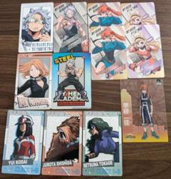僕のヒーローアカデミア　現見ケミィ　鉄哲徹鐵　拳藤一佳　カード　まとめ売り　B組のサムネイル
