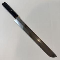 先丸刺身包丁　鏡面仕立　刃渡り約27㎝　化粧箱付 楽天市場】先丸柳刃包丁 9寸（刃渡り270mm）通常鏡面仕上げ 本刃