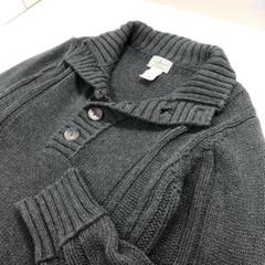 【美品】L.L.Bean ニットセーター フェードブラック メンズS