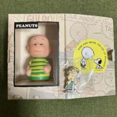 スヌーピー 展 フィンガー パペット ピンバッジ ライナス