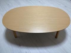 無印　こたつ　小　美品　廃盤品希少 MUJI (無印良品) - 無印良品 楕円こたつ 小の通販 by たけ's
