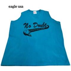 古着　eagle usa　ノースリーブＴシャツ　シングルステッチ　アメリカ製