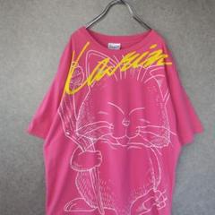 【DRAGONBALL カリン様ショッキングピンクTシャツ4L】古着ヴィンテージ