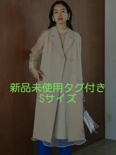 LONG VEST SET SHEER DRESS AMERI アメリ
