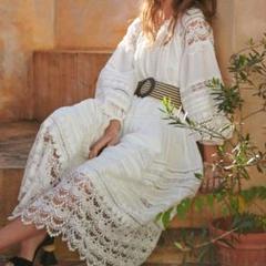 ほしのあきさん着用 Estella.K Nora Lace Trim Dress