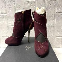 ジュゼッペザノッティ　カットワークブーツ　ハイヒール　新品　定価18万ほど♡