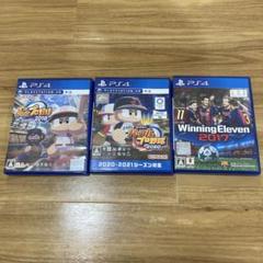 PS4ソフト パワプロ、ウイイレ3本セット