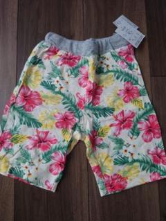 ハイビスカス　ショートパンツ 95cm