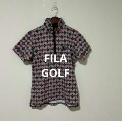 FILA GOLF セットアップ ゴルフウェア アーガイル ハート柄 Ｍ