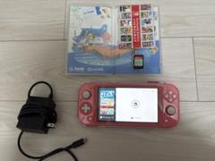 Nintendo Switch Lite ピンク本体、あつ森、充電器3点セット