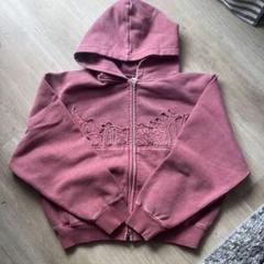 bless u pigment zip hoodie レッド bless u pigment zip hoodie – YZ