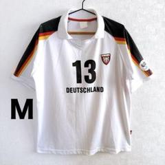 希少 DEUTSCHLAND ドイツ ゲームシャツ ユニフォーム Ｍ ホワイト