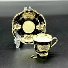 【美品】オールドノリタケ 金盛り ティーカップ ソーサー ３小皿セット アンティーク食器｜Noritake オールドノリタケ｜トリオ・カップ