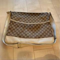 GUCCI GGキャンバス ショルダーバッグ