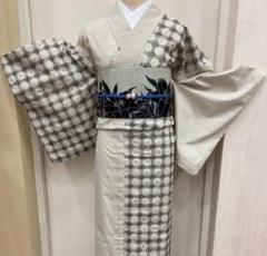 百華園刺繍 着物 京都小泉日本製茶色1380-00851