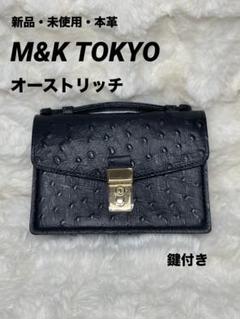 値下げ！本物未使用 オーストリッチレザー 黒 ハンドバッグ