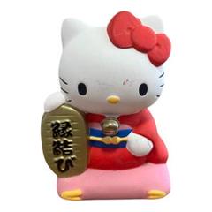 ハローキティ 縁結び 陶器 貯金箱 置物