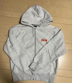 中古・古着通販】stussy (ステューシー) ジップパーカー グレー