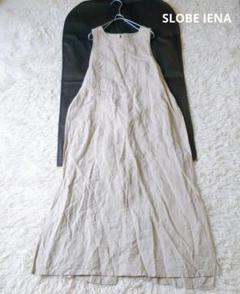 SLOBE IENA スローブイエナ リネンエプロンリボンワンピース F SLOBE IENA スローブイエナ リネンエプロンリボンワンピース F