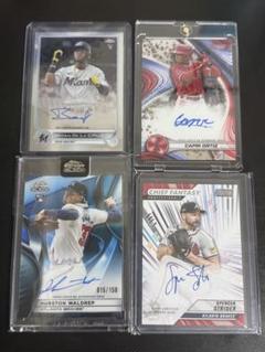 Topps 直筆サインカード4枚セット ストライダー他 - メルカリ