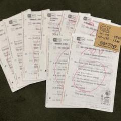 公文　英語　D E F GI GII HI 1600枚セット 公文 英語 D E F GI GII HI 1600枚セット