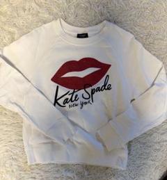 【おまけ付】 kate メルカリ - XS スウェット リップモチーフ spade トップス