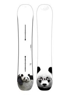 Burton パンダ スノーボード　キャンバー