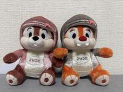 匿名配送チップとデール 干支ぬいば＆ぬいぐるみ  2022年 2022 チップとデール ぬいぐるみバッチ 干支 虎ディズニー