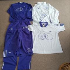 【非売品】2002 日韓WC ボランティア adidas ユニホーム 5枚セット 非売品】2002 日韓WC ボランティア adidas ユニホーム 5枚セット