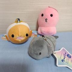 クレーンゲームでゲット　うみものシリーズもちぷに水族館しゅーごーぬいぐるみ7 匿名配送！うみものシリーズ 超！もちぷに水族館しゅーごー