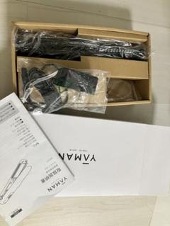YAMAN ヘアアイロン 1回使用 取扱説明書付き YAMAN ヘアアイロン 1回使用 取扱説明書付き（試してみた