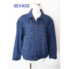 GEVACO デニムジャケット・パンツセット サイズ38 グレー セール】【GEVACO】10ozデニムジャケット（デニムジャケット