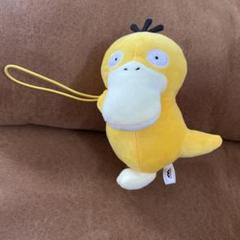 ポケットモンスター　コダック　ぐらぶらりんぬいぐるみ