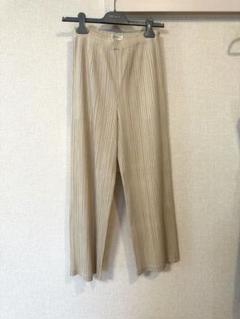 プリーツプリーズ イッセイミヤケ メタリック ロング 長袖 カーディガン PP41-JA502 カーキ ゴールド 4【中古】 PLEATS PLEASE ISSEY MIYAKE（カーディガン）のフリマアイテム一覧