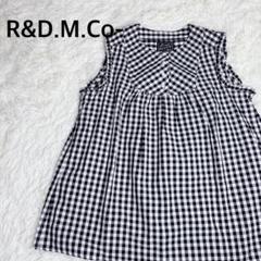 R&D.M.Co- ギンガムチェック リネン ブラウス シャツ イエロー ホワイト オールドマンズテーラー 5-0619S 248040 R&D.M.Co- ギンガムチェック リネン ブラウス シャツ イエロー
