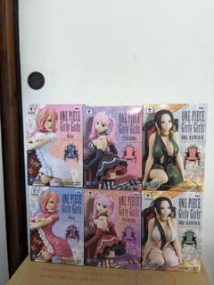 ONE PIECE Girly Girls フィギュア　　　 6体セット販売