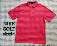 NIKE　NIKEGOLF　ナイキゴルフ　ゴルフウェア　ポロシャツ　オレンジ　М