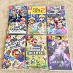 新品未開封 スーパーマリオメーカー2 大乱闘スマッシュブラザーズ 他6本セット