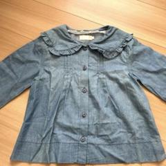 KP キッズ　子供服　女の子　襟　フリル　130㎝