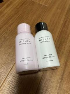 MIEUFA フレグランスUVスプレー 2本セット SPF50+ PA+++++のサムネイル