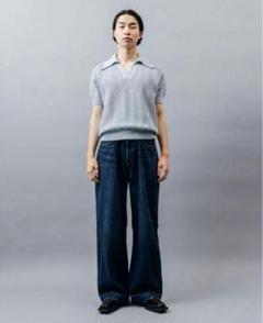パンツ SUBLATIONS WIDESEAM DENIM BAGGY PANTS11 WIDE SEAM DENIM BAGGY PANTS .11 【FOILED LUNA WHITE