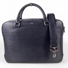 ペッレモルビダ キャピターノ 2way ブリーフケース ショルダー ネイビー PELLE MORBIDA 【ケアセット＋α】 ペッレモルビダ Capitano