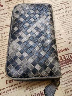 BOTTEGA VENETA ボッテガヴェネタ長財布ヘビ柄0207
