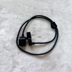 ⭐︎超薄型 Cat6 イーサネットケーブル L型90度下向きアングル 0.5M