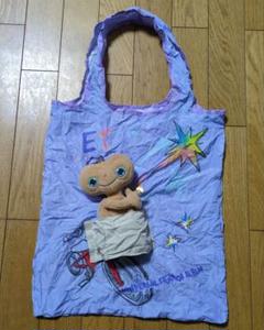 レア♡USJ 20周年 ETぬいぐるみ エコバッグ レア☆USJ・ユニバ20周年☆ETぬいぐるみマスコットエコバッグ