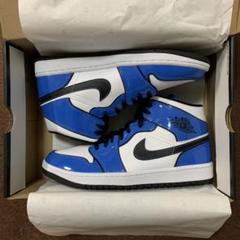 【即決価格】NIKE AIR JORDAN 1 MID SIGNAL BLUE